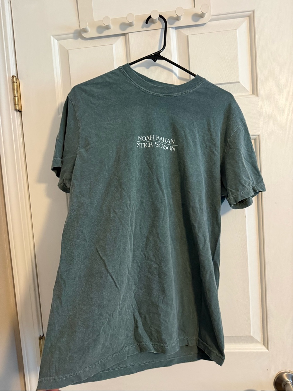 NOAH KAHAN Comfort Colors Men's 'Noah Kahan Stick Season' Tee - Forest Green